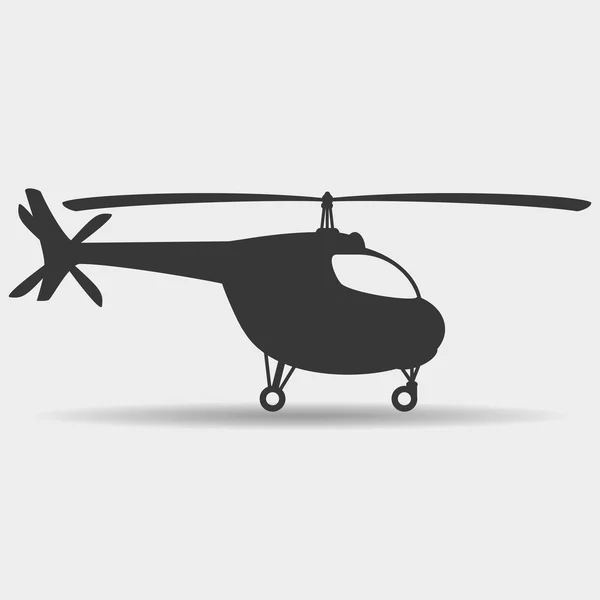 Signo vectorial. Helicóptero . — Vector de stock