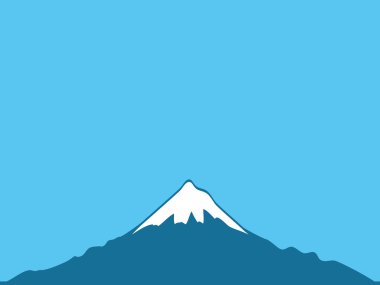 vektör çizim. dağ.