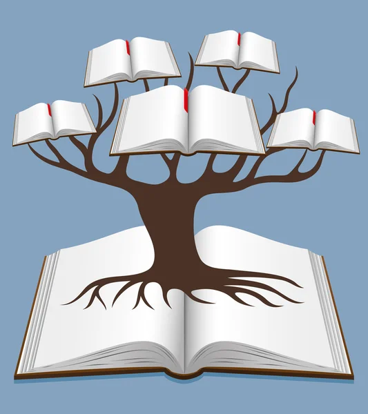 Árbol del conocimiento. — Vector de stock