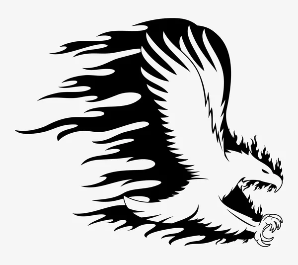 Signo vectorial. Águila . — Vector de stock