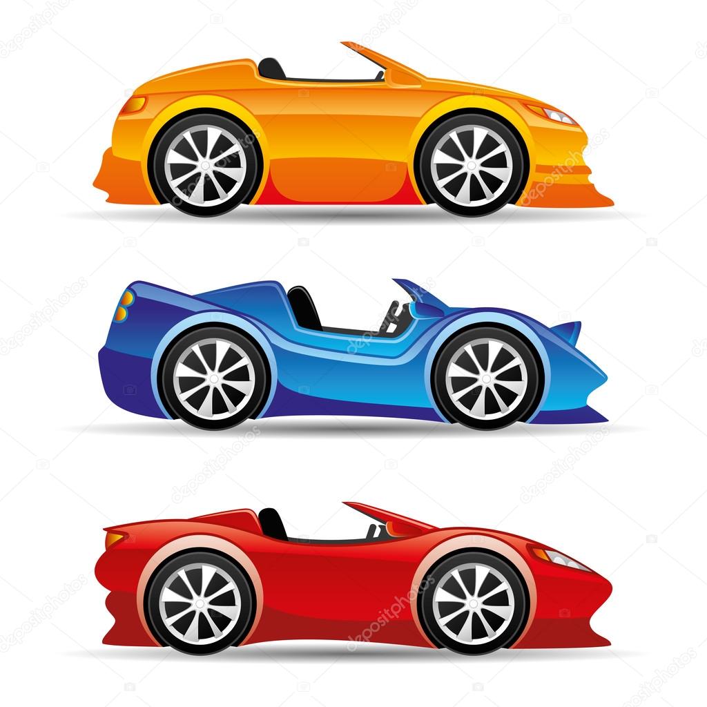 Car icons.