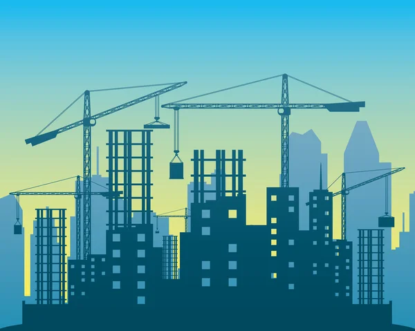 Vector illustration. Construction. — 스톡 벡터