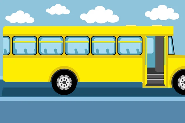 Autobús escolar . — Vector de stock