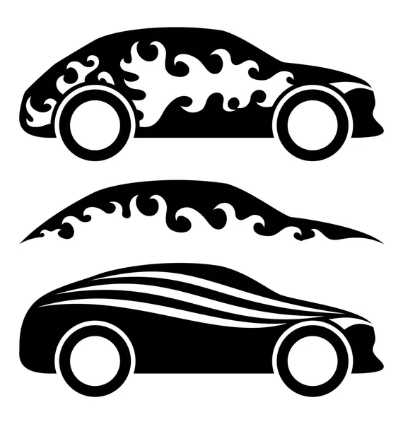 Set of cars — Stock Vector