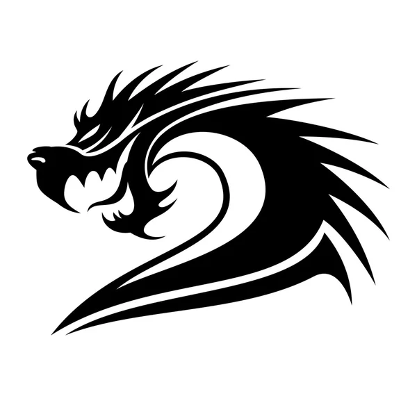 Signe de dragon . — Image vectorielle