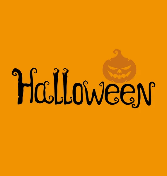 Halloween illustratie. — Stockvector