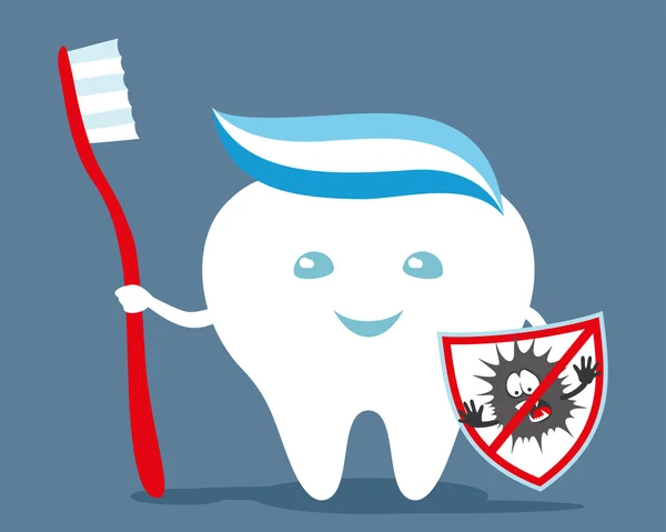 Zdrowy ząb — Wektor stockowy