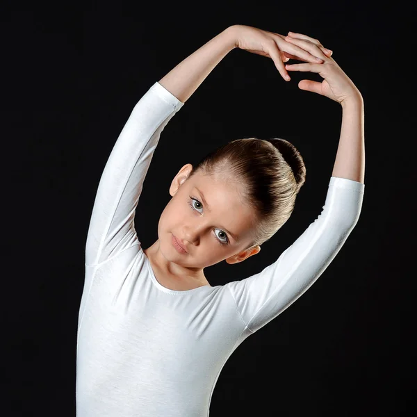 Retrato de chica gimnasta —  Fotos de Stock