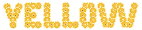 Żółty cytrynowy — Zdjęcie stockowe