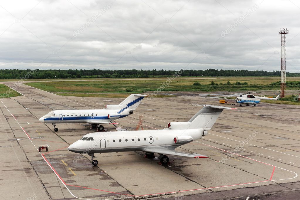 aircraft in airport