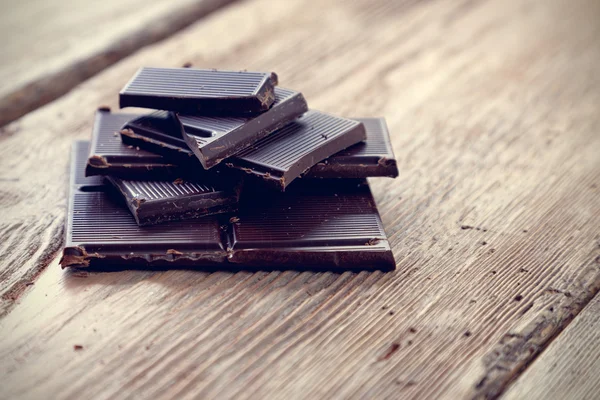 Μαύρη σοκολάτα — Φωτογραφία Αρχείου