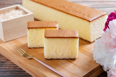 Bal Süngeri Keki, Japon tatlısı, ballı Castella keki, (Japon sünger keki)