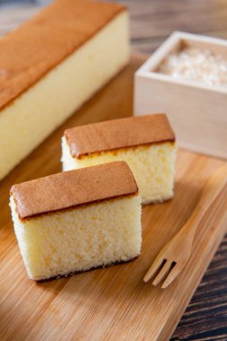 Bal Süngeri Keki, Japon tatlısı, ballı Castella keki, (Japon sünger keki)