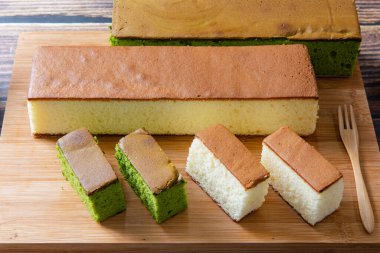 kibrit ve ballı kek, Japon tatlıları, ballı castella keki, (Japon sünger keki)