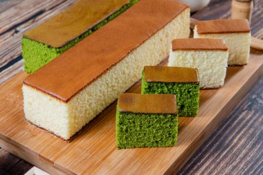 kibrit ve ballı kek, Japon tatlıları, ballı castella keki, (Japon sünger keki)
