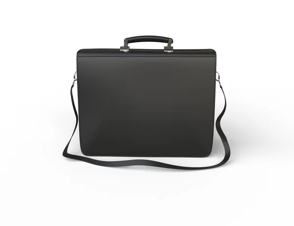 Business briefcase - back view — Stock Photo, Image