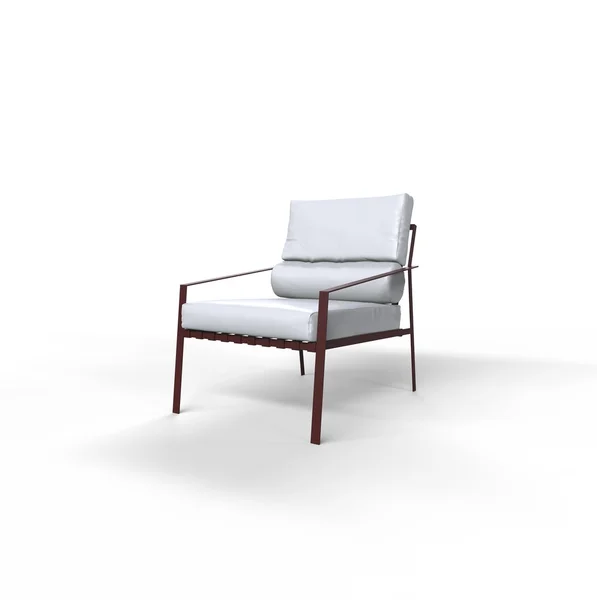 Sillón blanco — Foto de Stock