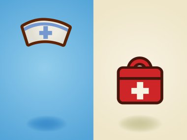Rescue , medical , health care , support, volunteer icon in flat clipart