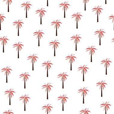 Asgari palmiye ağacı pürüzsüz desen arkaplanı.