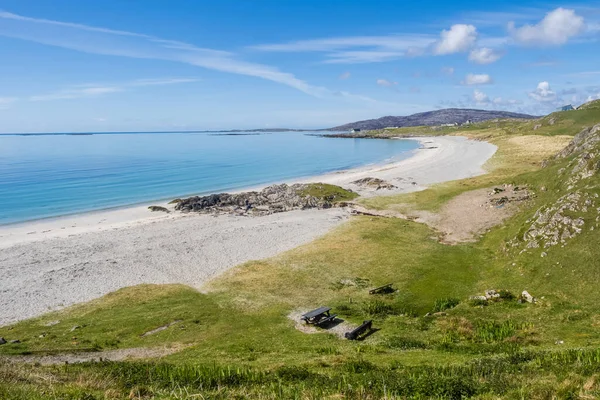 Eriskasy Outer Hebrides Escócia Reino Unido Senda Hébrida Lado Praia — Fotografia de Stock