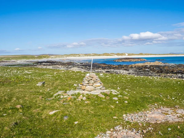 North Uist Refúgio Para Observadores Aves Uma Reserva Rspb Balranald — Fotografia de Stock