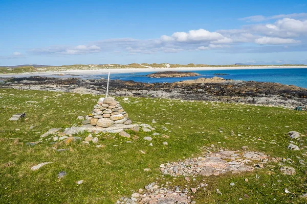 North Uist Haven Birdwatchers Rspb Reserve Balranald Also Fascinating Place — Stock Photo, Image