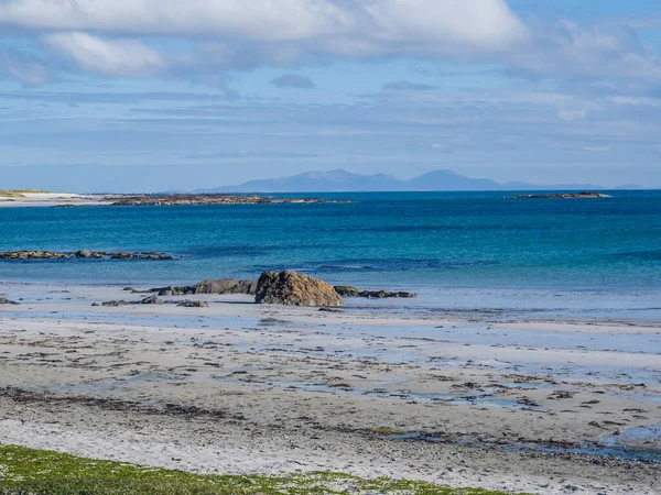 North Uist Haven Birdwatchers Rspb Reserve Balranald Also Fascinating Place — Stock Photo, Image
