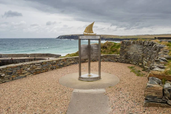 Ness Isle Lewis Scotland Ness Fishery Memorial Located Isle Lewis — Stock Photo, Image