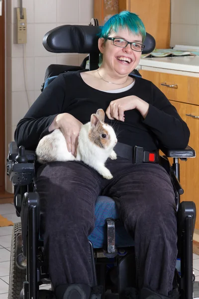 Infantile cerebral palsy patient — Stock Photo, Image