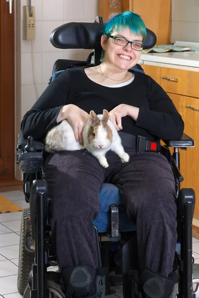 Infantile cerebral palsy patient — Stock Photo, Image