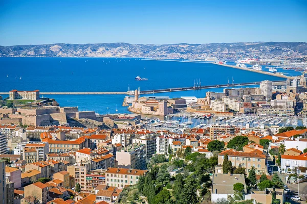 Panorama von marseille, provence, frankreich — Stockfoto