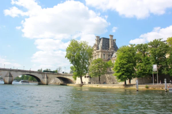 Edificio Clásico París Francia Borrosa Conmovedora Vista Fondo —  Fotos de Stock