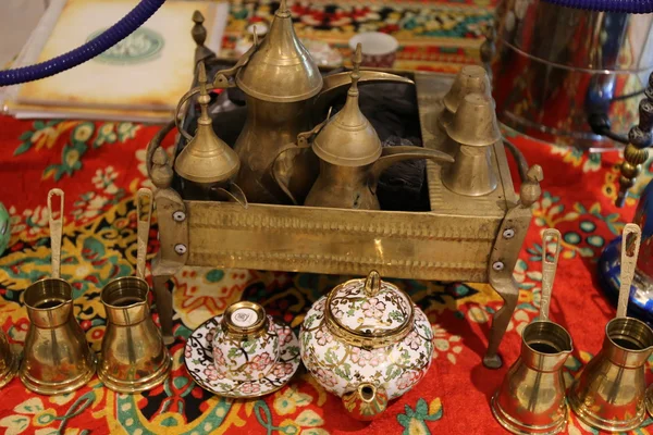Arabic Hookah Tea Set — Stock Photo, Image
