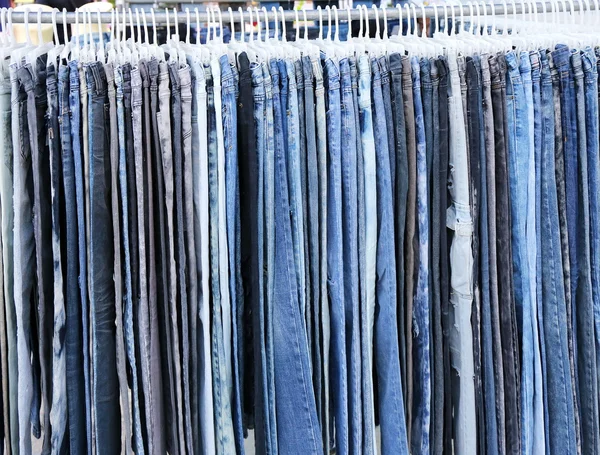 Blue Jeans Shop — Stockfoto