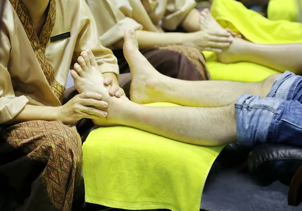 Thai Style Foot Massage — Stock Photo, Image