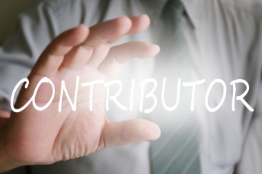 işadamı eli, katkıda bulunan metin