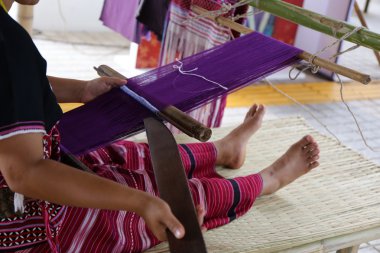 women hand sewing, Northern Thailand