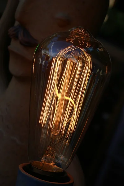 Classic Tungsten Warm Light Lamp — Stock Photo, Image