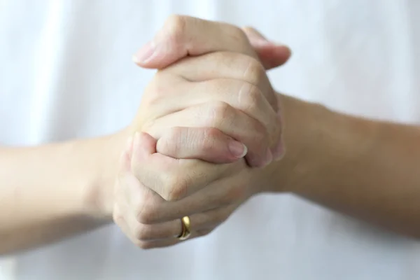 Two Hand Hold Help — Stock Photo, Image