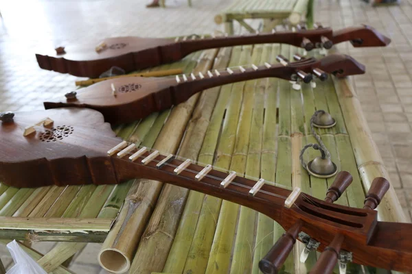 Chiang Mai Guitarra Clásica Madera Tailandia —  Fotos de Stock