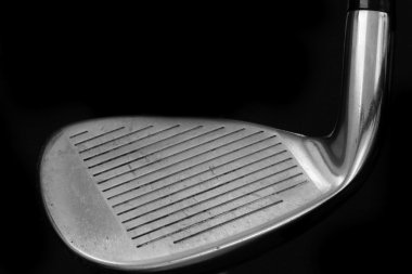 Yakın plan golf sopası başı.