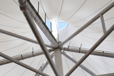 çatı yapısını boru