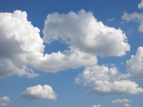 Cloudy Summer Blue Sky — Stock Photo, Image