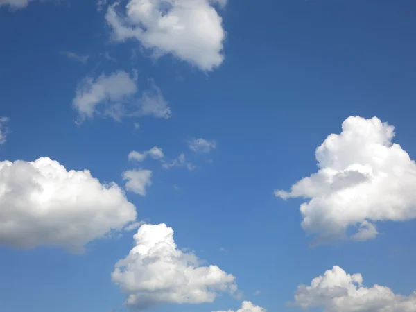 Cloudy Summer Blue Sky — Stock Photo, Image