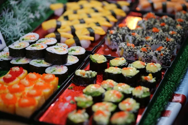 寿司、 日本食品 — 图库照片