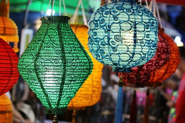 Colorful Lantern Shop — Stok fotoğraf