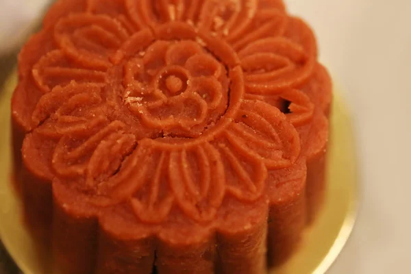 Retro Vintage Style Chinese Mid Autumn Festival Foods Traditional Mooncakes — Stock Photo, Image