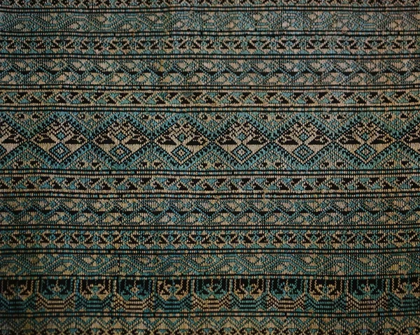 Vintage Cotton Fabric Texture Background Thai Style — стоковое фото