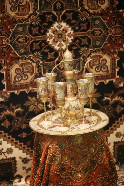 Luxury Arab teapot set — Stock Photo, Image