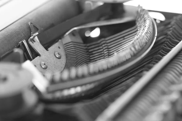 Closeup Máquina de escrever clássica — Fotografia de Stock